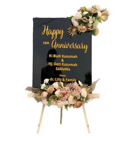 Papan Bunga Akrilik Cikokol